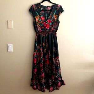 NWOT Sexy flouncy flamenco dress - Size L